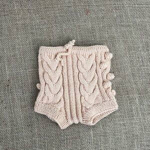 Kalinka Merino Wool Knit Shorts